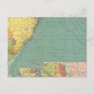 South Atlantic Ocean Postcard