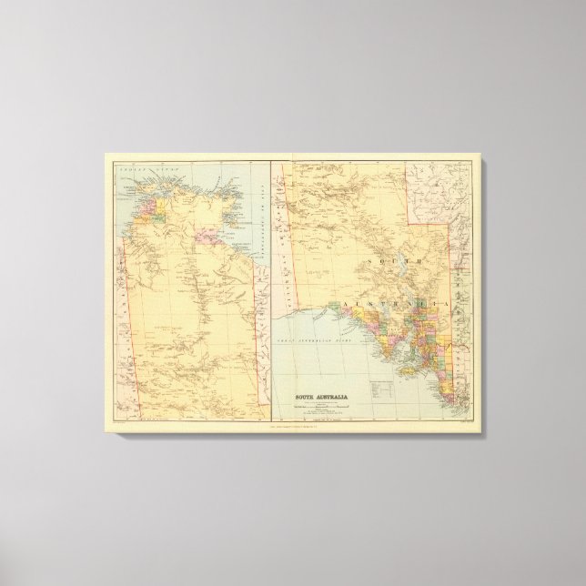 South Australia Canvas Print (Front)