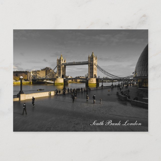 South Bank London Postcard (Front)