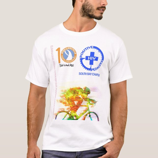 South Bay Pos Peds ALC #10 TShirt!! T-Shirt (Front)