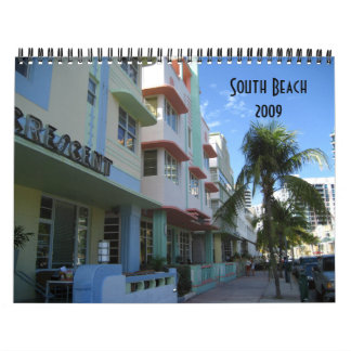 South Beach 2009 Calendar