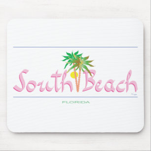 South Beach, FL Mouse Pad