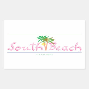 South Beach, FL Sticker