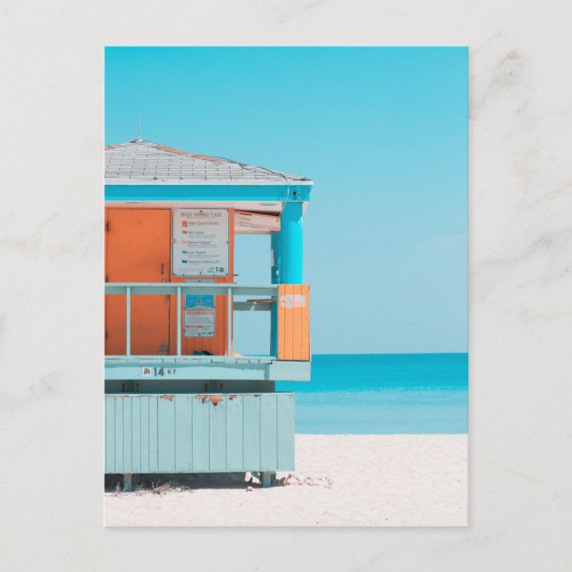 South Beach, Miami Beach, United States Postcard (Front)
