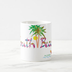South Beach Miami Flip Flops II Coffee Mug