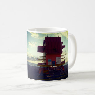 South Beach, Miami Lifeguard Stand (Ocean Rescue) Coffee Mug