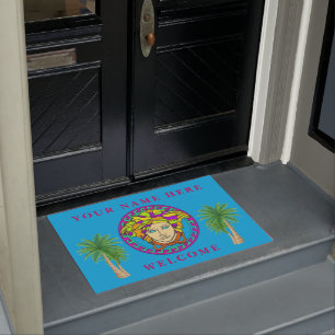 South Beach Miami Medusa Doormat