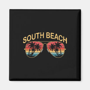 South Beach Miami Men Women Souvenir Surfboard  Magnet