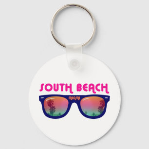 South Beach Miami sunglasses Keychain
