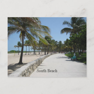 South Beach Post 1 Postcard