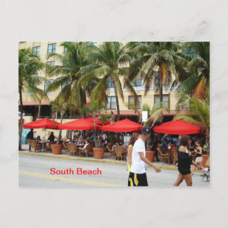 South Beach Postcard