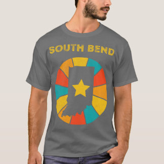 South Bend Indiana Vintage Distressed Souvenir 1 T-Shirt