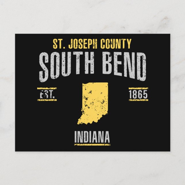 South Bend Postcard (Front)