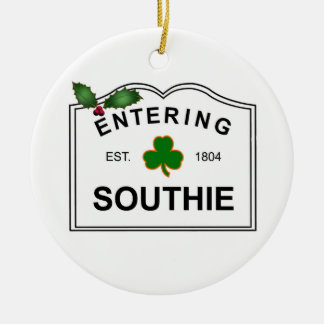 South Boston MA Ceramic Ornament
