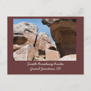 South Broadway Rocks, Grand Junction, CO Carte pos