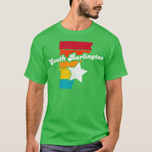 South Burlington Vermont Vintage Distressed Souven T-Shirt