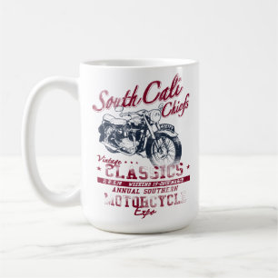 South Cali Chiefs Vintage Motorcycle Coffee Mug
