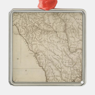 South Carolina 4 Metal Ornament