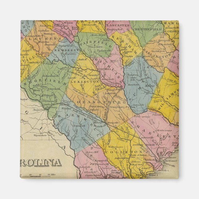 South Carolina 9 Magnet (Front)