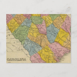 South Carolina 9 Postcard