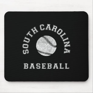 South Carolina Baseball Distressed Retro Clic Mouse Pad