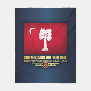 South Carolina "Big Red" Fleece Blanket