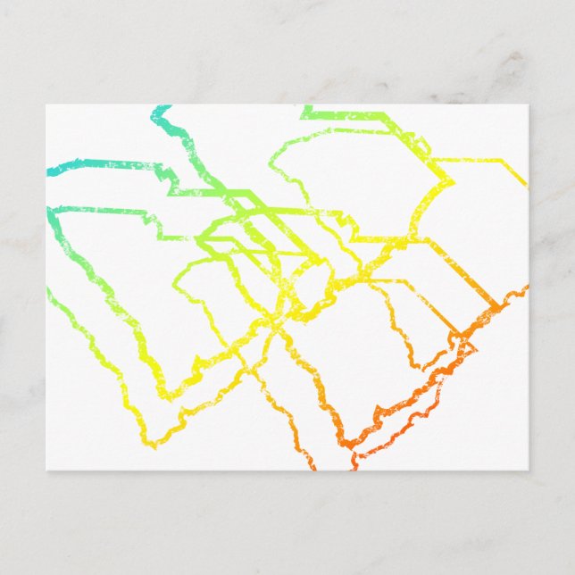 south carolina chill blur postcard (Front)