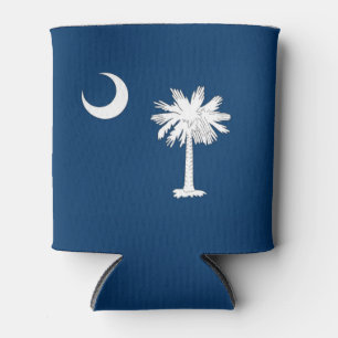 South Carolina Flag Can Cooler