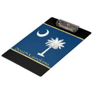 South Carolina flag Clipboard