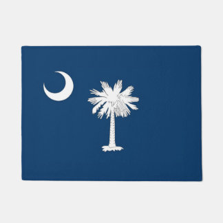 South Carolina Flag Doormat