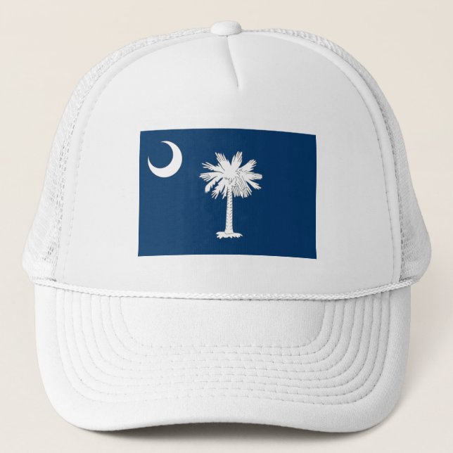 South Carolina FLAG International Trucker Hat (Front)