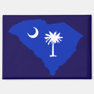 South Carolina Flag Magnet