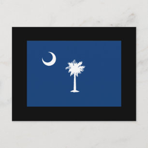 SOUTH CAROLINA FLAG POSTCARD