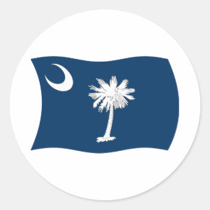 South Carolina Flag Sticker