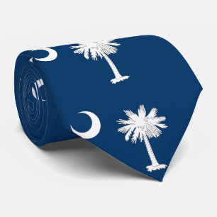 South Carolina Flag Tie