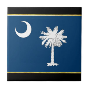South Carolina flag Tile