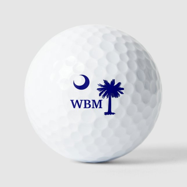 South Carolina Golfer Golf Balls (Front)