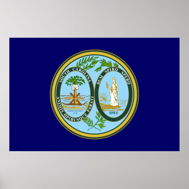South Carolina Great Seal Poster (Front)