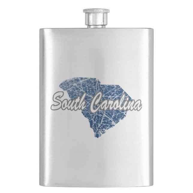 South Carolina Hip Flask (Front)