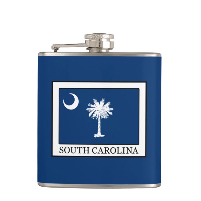 South Carolina Hip Flask (Front)