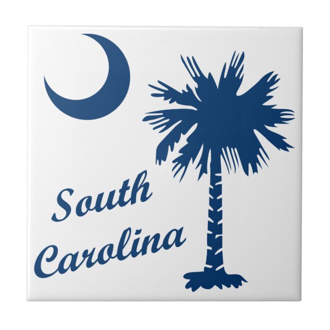 South Carolina Palmetto Tile (Front)