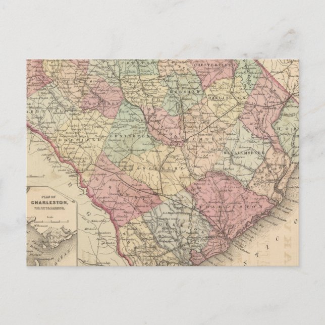 South Carolina Postcard (Front)