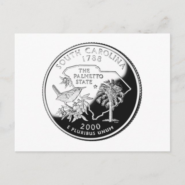 South Carolina Postcard (Front)