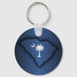 South Carolina Pride Keychain