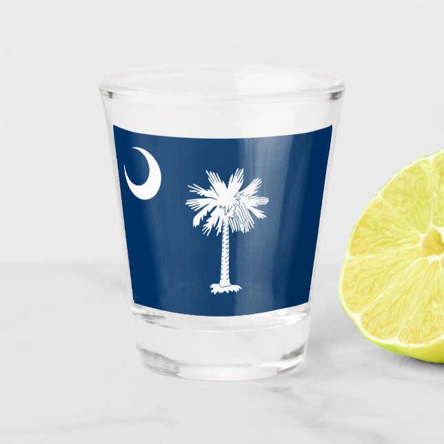 SOUTH CAROLINA SHOT GLASS (Front)