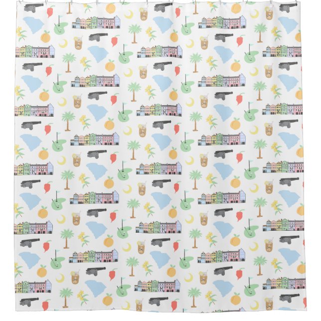 South Carolina Shower Curtain (Front)