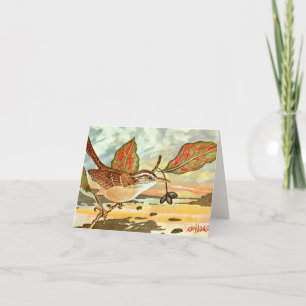 South Carolina State Bird  Thank You Card