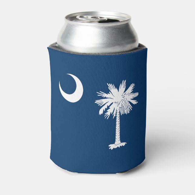 South Carolina State Flag Can Cooler (Can Back)