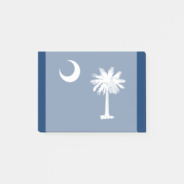South Carolina State Flag Design Accent Post-it Notes (Front)