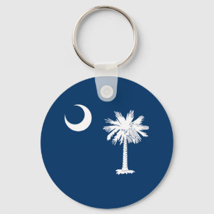 South Carolina State Flag Keychain